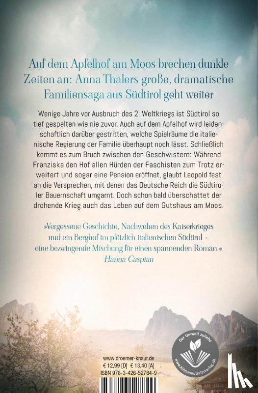 Thaler, Anna - Der Duft von Erde nach dem Regen