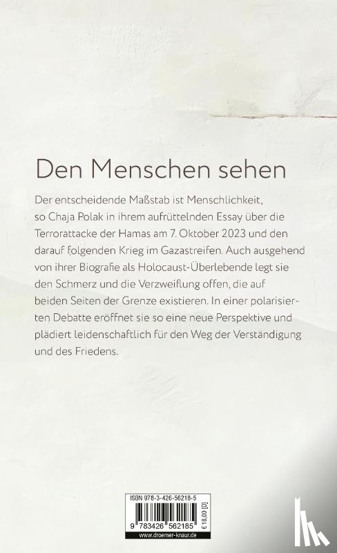 Polak, Chaja - Brief in der Nacht
