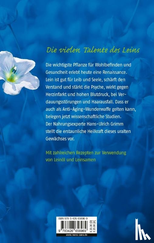 Grimm, Hans-Ulrich, Ubbenhorst, Bernhard - Leinöl macht glücklich
