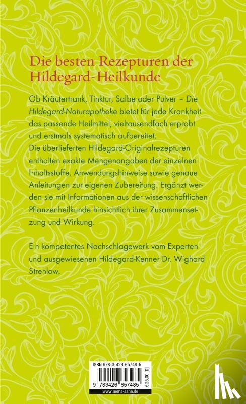 Strehlow, Wighard - Die Hildegard-Naturapotheke