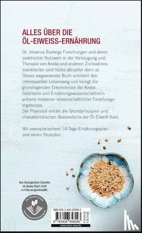 Dr. Johanna-Budwig-Stiftung - Die Original-Öl-Eiweiß-Kost