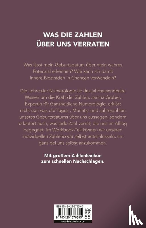 Gruber, Janina - Numerologie