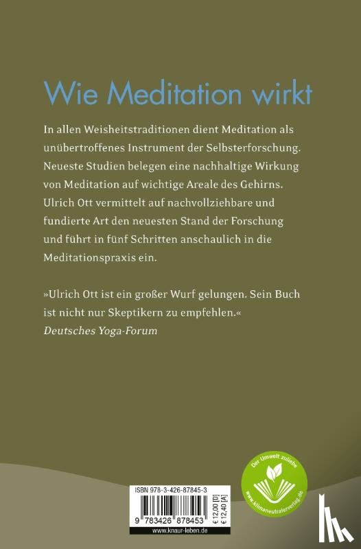 Ott, Ulrich - Meditation für Skeptiker