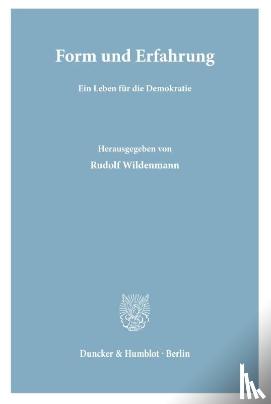  - Form und Erfahrung.
