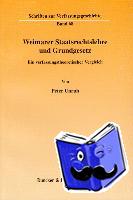 Unruh, Peter - Weimarer Staatsrechtslehre und Grundgesetz.