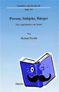 Pawlik, Michael - Person, Subjekt, Bürger.