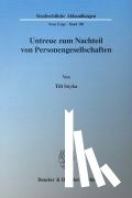 Soyka, Till - Untreue zum Nachteil von Personengesellschaften