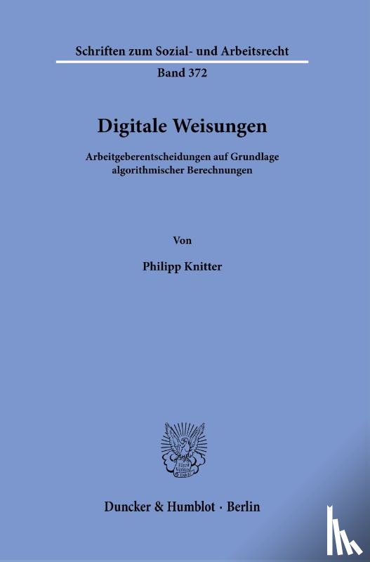 Knitter, Philipp - Digitale Weisungen