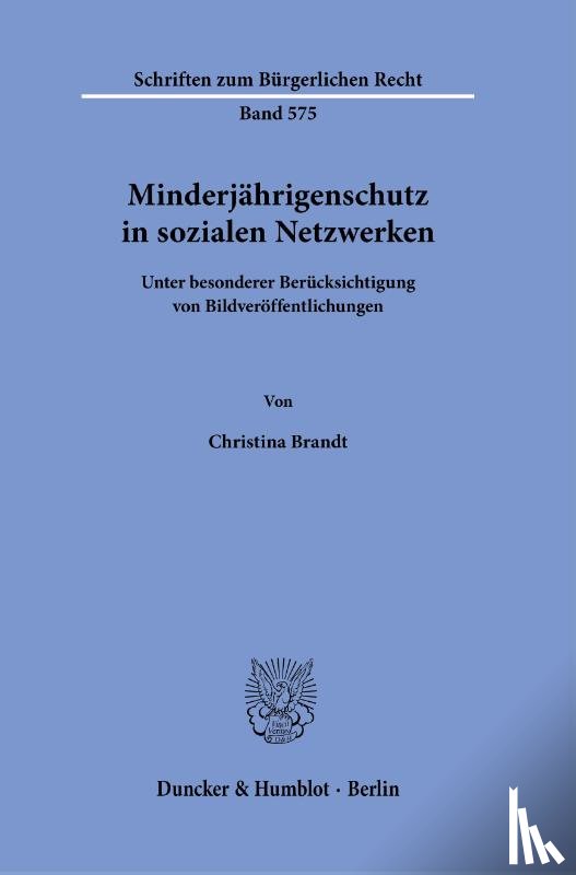 Brandt, Christina - Minderjährigenschutz in sozialen Netzwerken