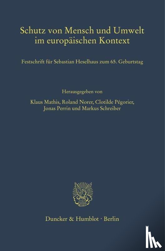 - Schutz von Mensch und Umwelt im europäischen Kontext