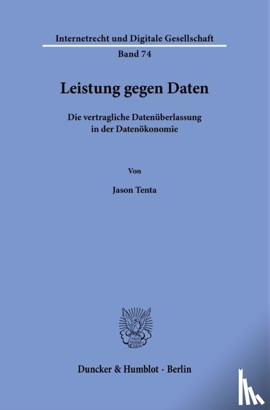 Tenta, Jason - Leistung gegen Daten Bd. 74