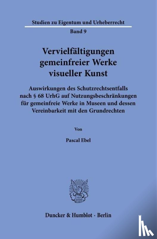 Ebel, Pascal - Vervielfältigungen gemeinfreier Werke visueller Kunst