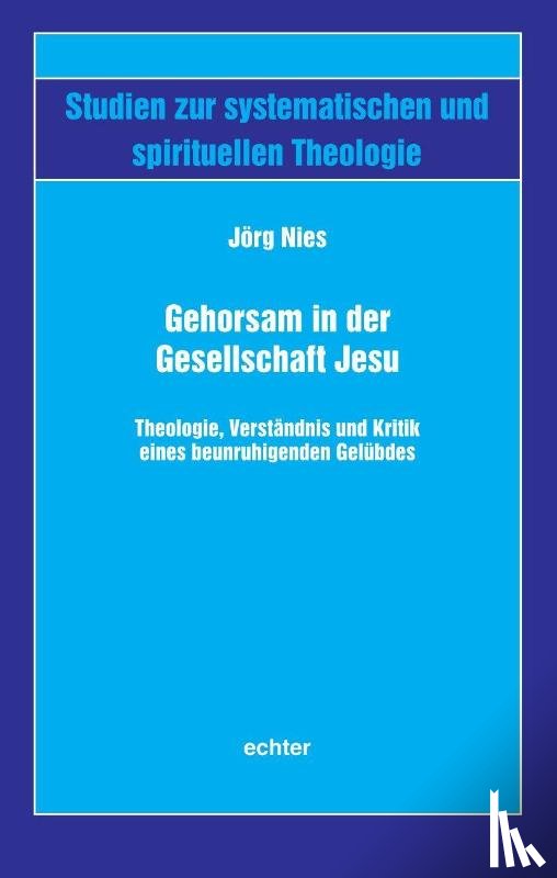 Nies, Jörg - Gehorsam in der Gesellschaft Jesu