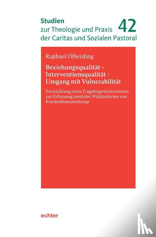 Olberding, Raphael - Beziehungsqualität - Interventionsqualität - Umgang mit Vulnerabilität
