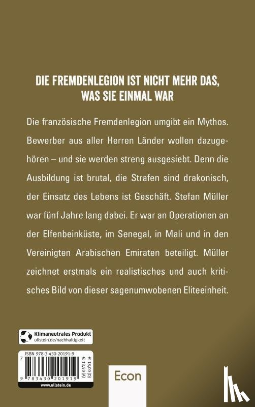 Müller, Stefan - Mythos Fremdenlegion