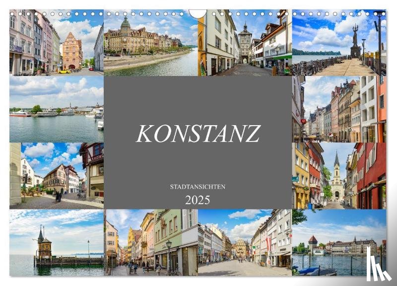 Meutzner, Dirk - Konstanz Stadtansichten (Wandkalender 2025 DIN A3 quer), CALVENDO Monatskalender