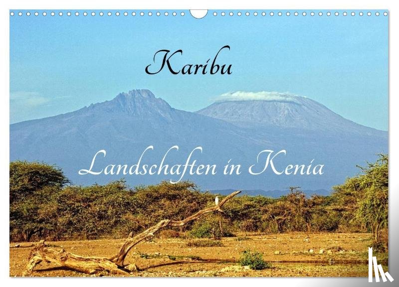 Michel CH, Susan - Karibu - Landschaften in Kenia (Wandkalender 2025 DIN A3 quer), CALVENDO Monatskalender