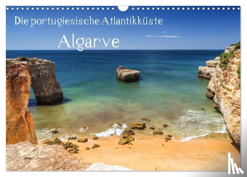 Klinder, Thomas - Die portugiesische Atlantikküste - Algarve (Wandkalender 2025 DIN A3 quer), CALVENDO Monatskalender