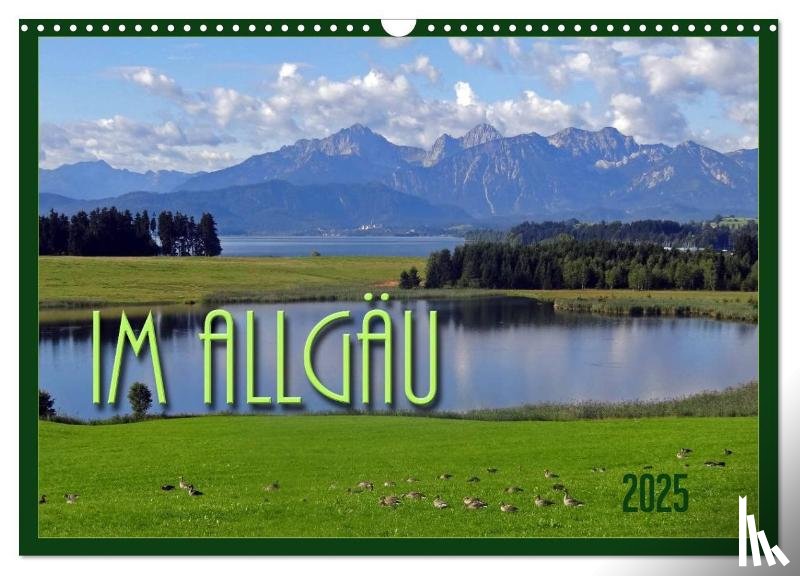 Flori0, Flori - Im Allgäu (Wandkalender 2025 DIN A3 quer), CALVENDO Monatskalender