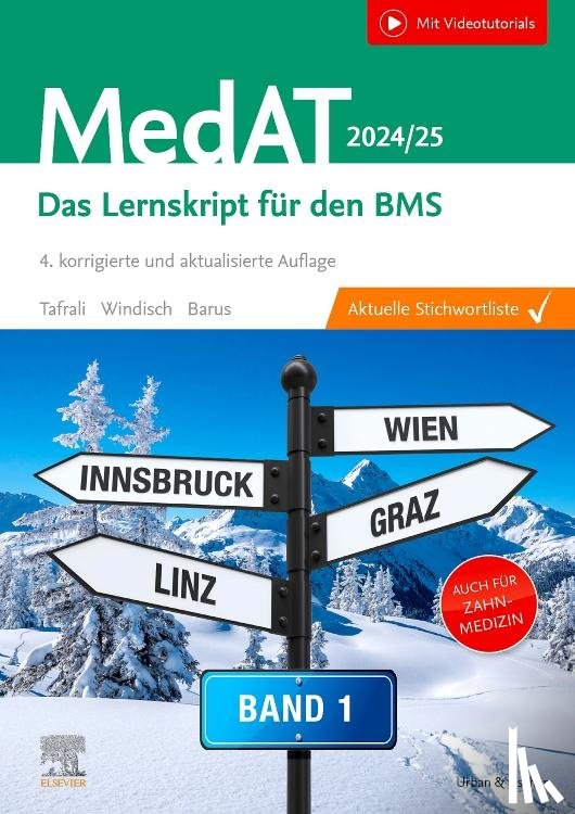 Barus, Sinan, Dax, Lena, Tafrali, Deniz, Windisch, Paul Yannick - MedAT 2024/25 - Band 1