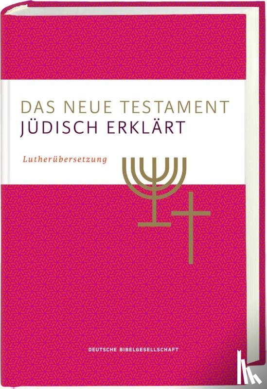  - Das Neue Testament - jüdisch erklärt. Lutherübersetzung mit Kommentaren. Infos & Essays zum jüdischen Glauben und zur jüdischen Geschichte. Grundlagenwerk zum Verständnis von Judentum und Christentum.