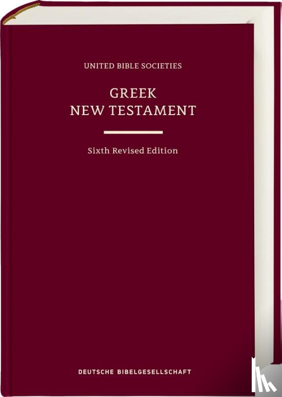  - Greek New Testament GNT6. Standardausgabe