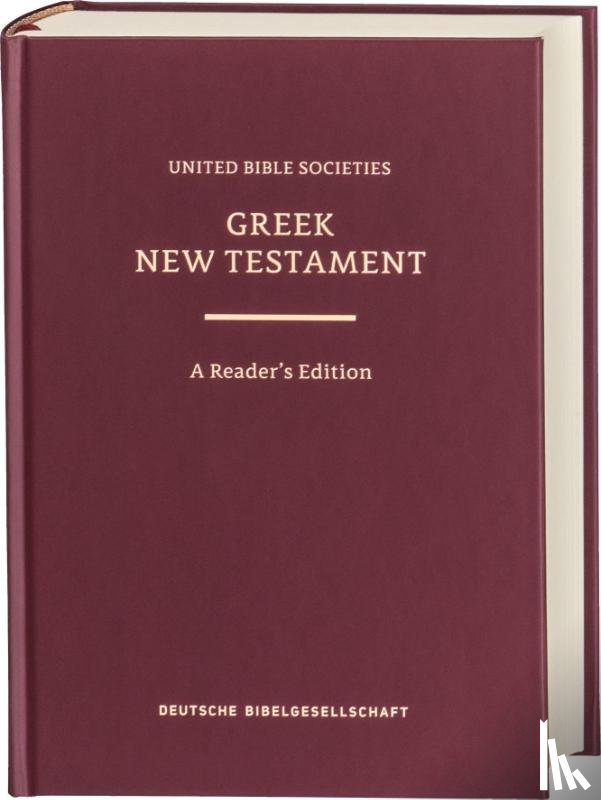 Newman, Barclay M. - Greek New Testament GNT6. A Reader's Edition