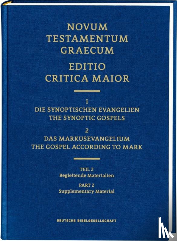  - ECM I/2.2. Markusevangelium. Begleitende Materialien