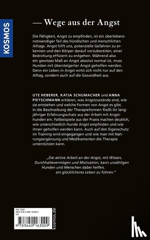 Heberer, Ute, Schumacher, Katja, Pietschmann, Anna - Angst beim Hund