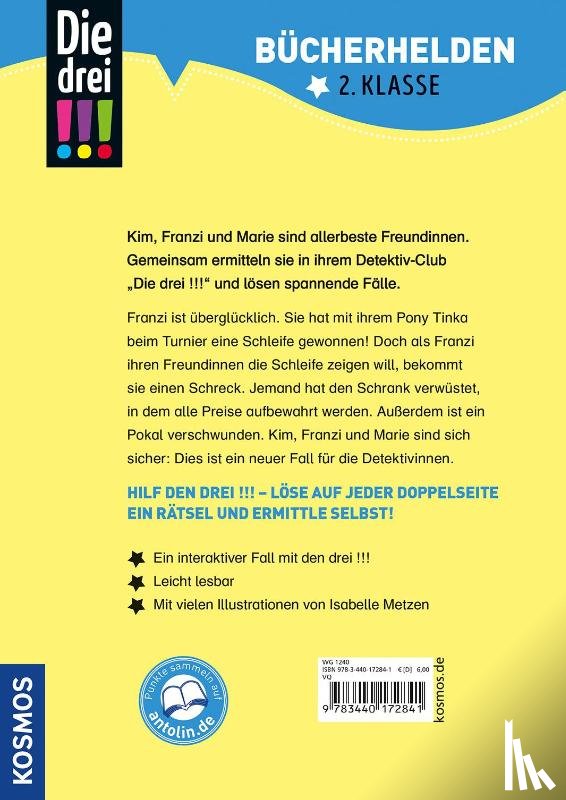 Scheller, Anne - Die drei !!!, Bücherhelden 2. Klasse, Diebstahl auf dem Ponyhof