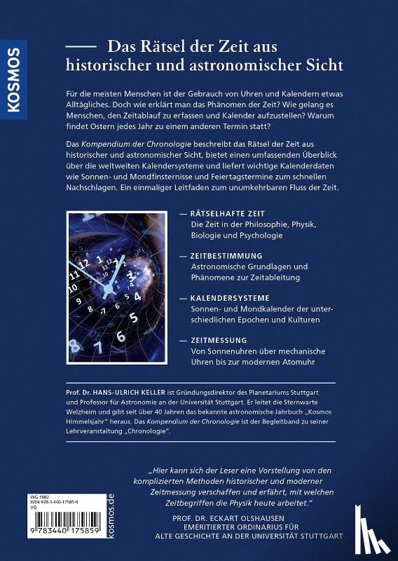Keller, Hans-Ulrich - Kompendium der Chronologie