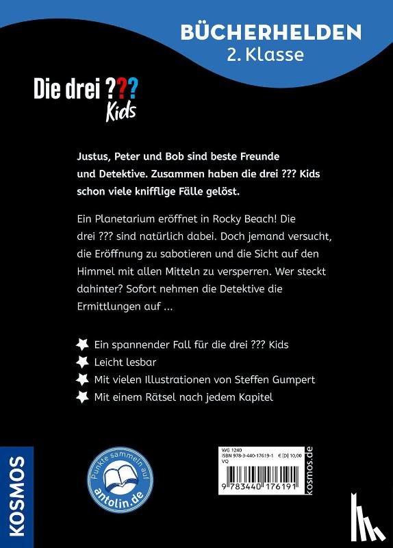 Blanck, Ulf, Pfeiffer, Boris - Die drei ??? Kids, Bücherhelden 2. Klasse, Planetarium in Gefahr