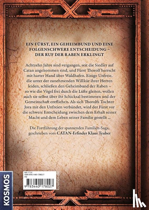 Teuber, Klaus - CATAN - Geheimbund der Raben (Band 2)