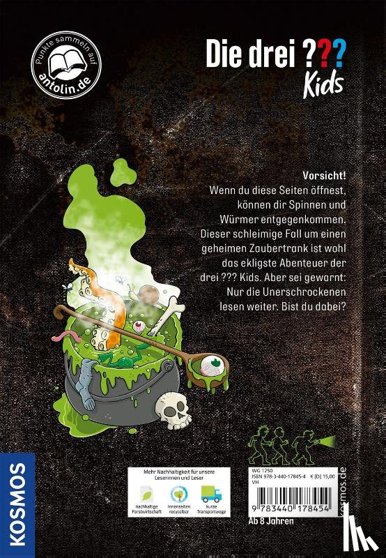 Blanck, Ulf - Die drei ??? Kids, Das ekligste Buch aller Zeiten