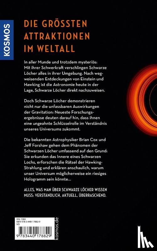 Cox, Brian, Forshaw, Jeff - Schwarze Löcher
