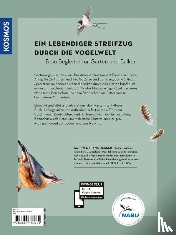 Hecker, Katrin, Hecker, Frank, Kelsch, Henrike - Das Buch der Gartenvögel