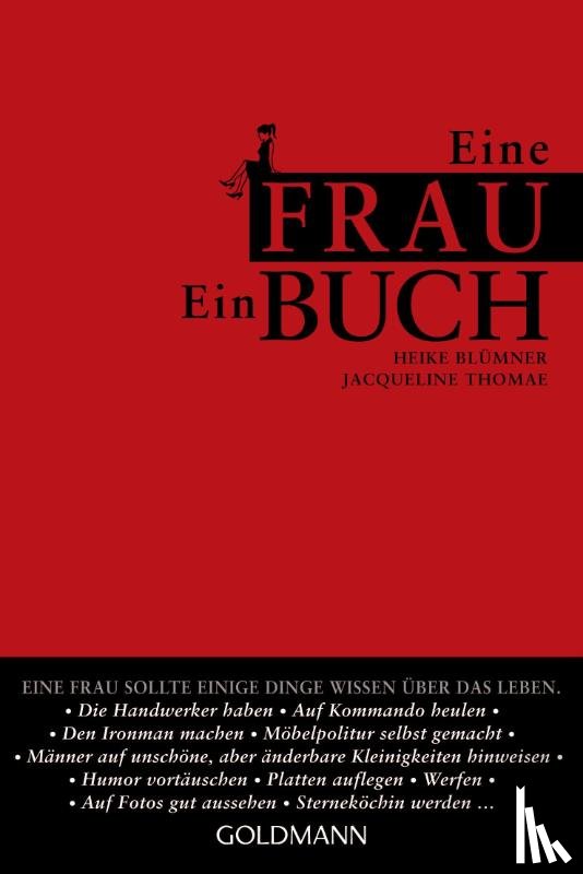Blümner, Heike, Thomae, Jacqueline - Eine Frau. Ein Buch.