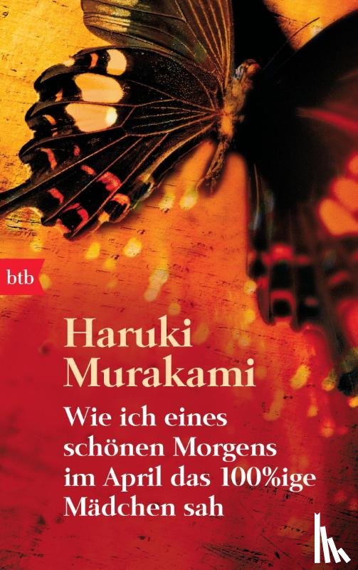 Murakami, Haruki - Wie ich eines schönen Morgens im April das 100%ige Mädchen sah