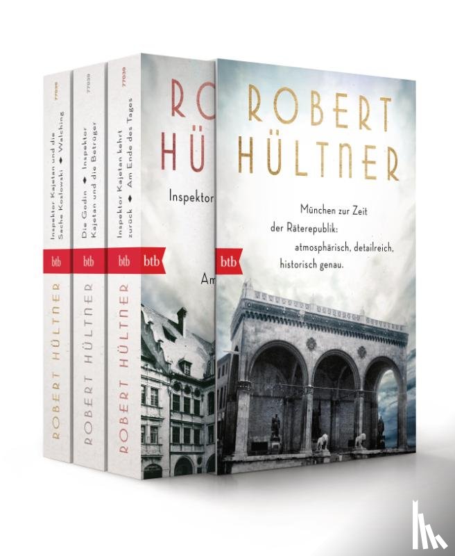 Hültner, Robert - Inspektor Kajetan: Die gesamte Reihe in drei Bänden im Schuber