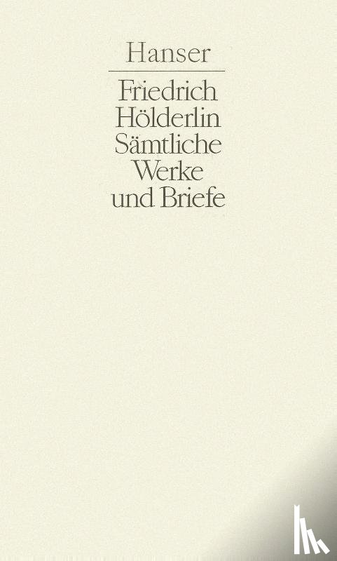 Hölderlin, Friedrich - Kommentar