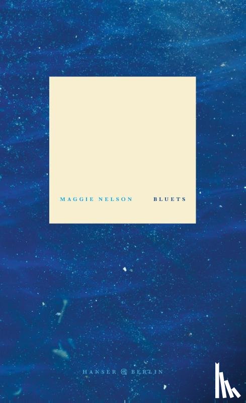 Nelson, Maggie - Bluets