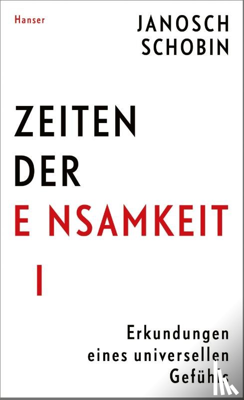 Schobin, Janosch - Zeiten der Einsamkeit