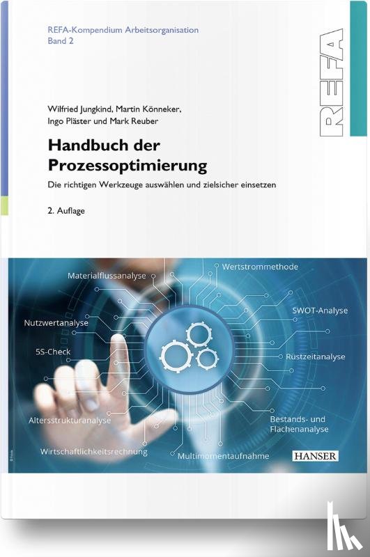 Jungkind, Wilfried, Könneker, Martin, Pläster, Ingo, Reuber, Mark - Handbuch der Prozessoptimierung