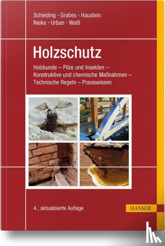Scheiding, Wolfram, Grabes, Peter, Haustein, Tilo, Haustein, Vera - Holzschutz