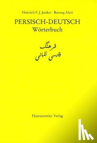 Junker, Heinrich F. J., Alavi, Bozorg - Wörterbuch Persisch-Deutsch