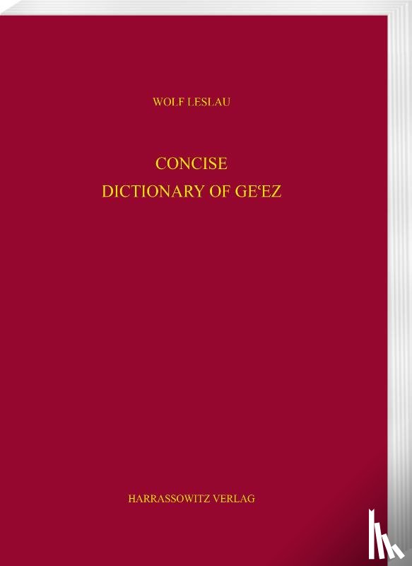 Leslau, Wolf - Concise Dictionary of Ge¿ez