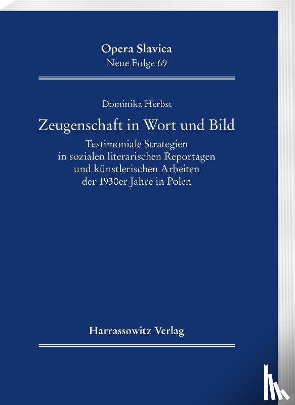 Herbst, Dominika - Zeugenschaft in Wort und Bild