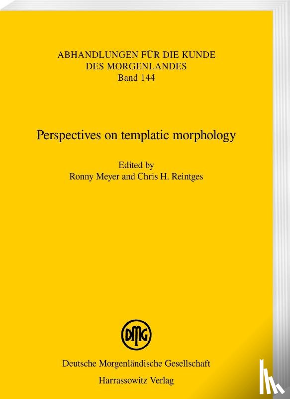  - Perspectives on templatic morphology