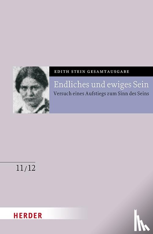 Stein, Edith - Endliches und ewiges Sein