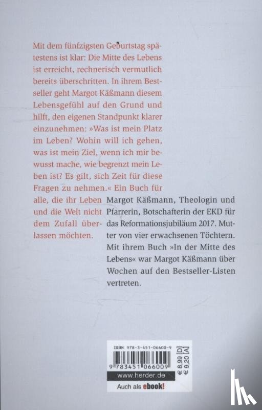 Käßmann, Margot - In der Mitte des Lebens